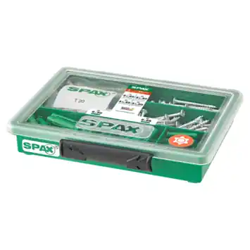 Spax assortimentskoffer schroeven en pluggen
