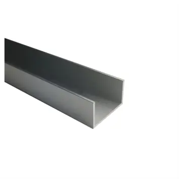 U-profiel brut aluminium 22x20x1000x1 mm