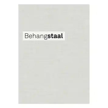 Behangstaal vliesbehang Melle gebroken wit (dessin 105961)