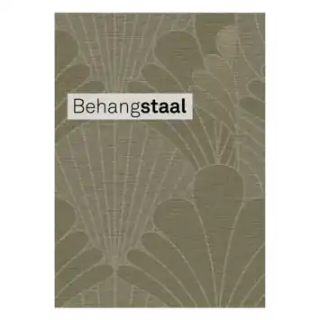 Behangstaal vliesbehang Leandra warm taupe (dessin 139719)