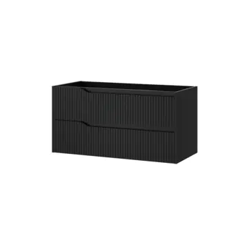 Tiger Nook wastafelonderkast 100 cm mat zwart