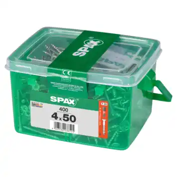 Spax universele schroef 4 x 50 mm wirox 400 stuks