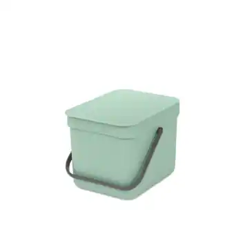 Brabantia Sort & Go Prullenbak - 6 l - Jade Green