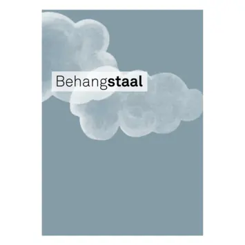 Behangstaal vliesbehang Litlle cloud blauw (dessin 145529)
