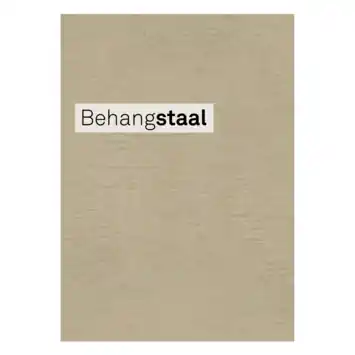 Behangstaal vliesbehang Moena warm goud (dessin 145513)