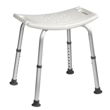 Basic douchestoel zitting 51x31 cm H= 38-55 cm 100 kg