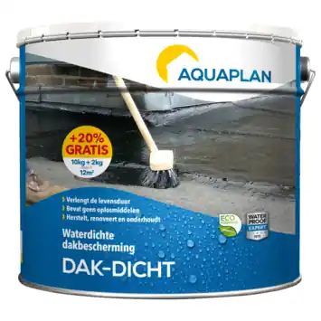 Aquaplan Dak-Dicht renovatiecoating 10 liter + 20% gratis