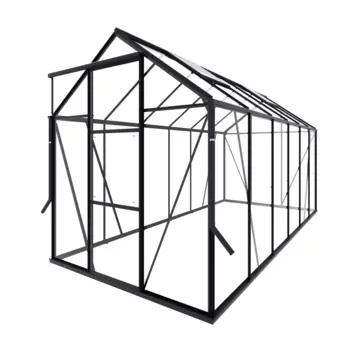 Royal Well Kate IV kweekkas full option aluminium zwart 7,16 m²