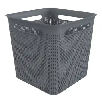 Rotho opbergmand Brisen antraciet 18 L