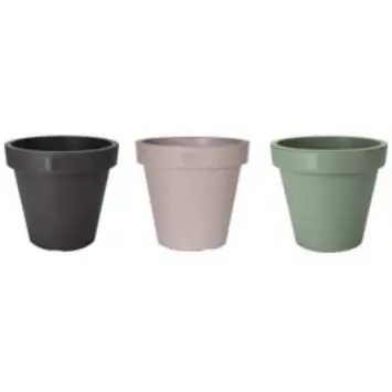 Bloempot diverse kleuren kunststof Ø 50 cm